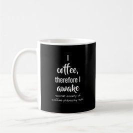 Taza De Café Descartes Coffee Philosophy Twist