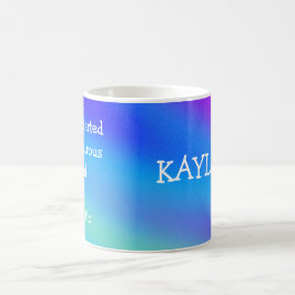 Taza De Café Descompongamos la carta "Kayla" por carta - Mug