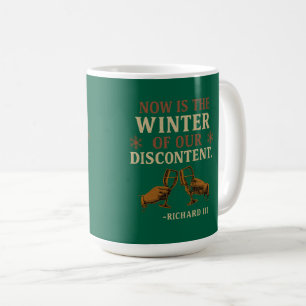 Taza De Café Descontento de Navidad 