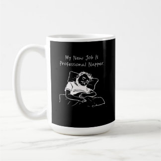 Taza De Café Descripción del trabajo de dormilón profesional Di