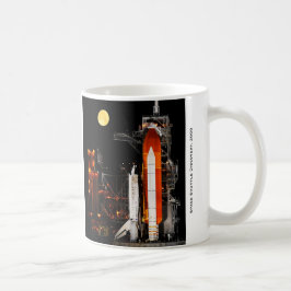 Taza De Café Descubrimiento del transbordador espacial y Luna c