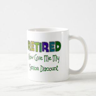 Taza De Café DESCUENTO MAYOR jubilado