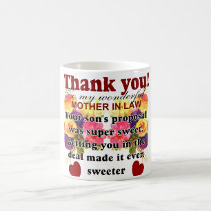 Taza De Café desde la nuera hasta la suegra gracias
