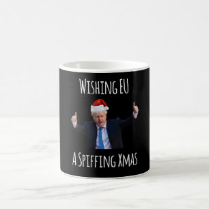 Taza De Café Deseando a la UE un Navidad de espionaje - Boris J