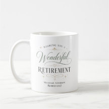 Deseándole un maravilloso retiro Personalizado Na