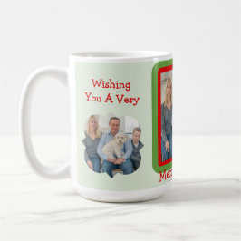Taza De Café Deseándole una muy Feliz Navidad FOTO