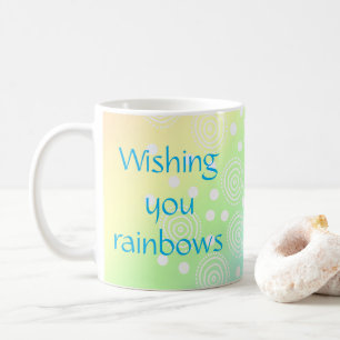 Taza De Café Deseándote Mug De Arcos De Lluvia