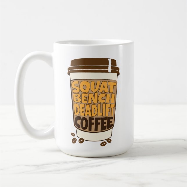 Taza De Café Desempate y café del Squat Bench (Izquierda)