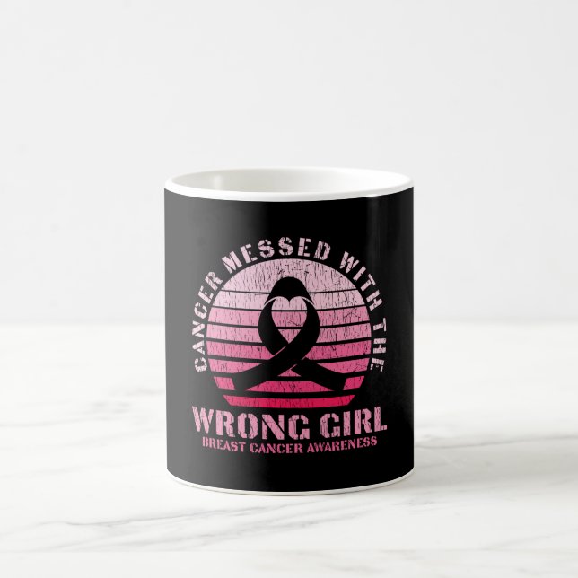 Taza De Café Desencantado Con La Mala Conciencia Chica Sobre El (Centro)
