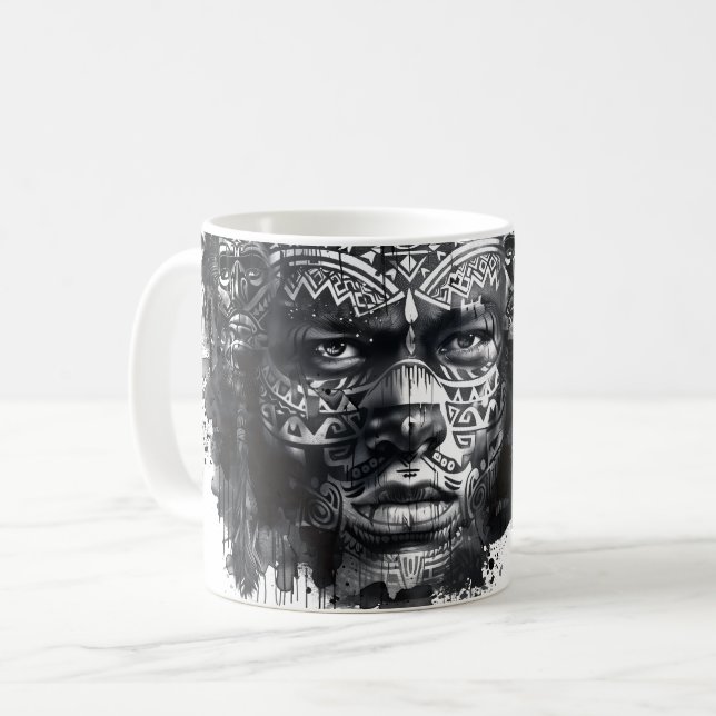 Taza De Café 🖼️ ☕ Desenfoque artístico sobre Mug (Anverso izquierdo)