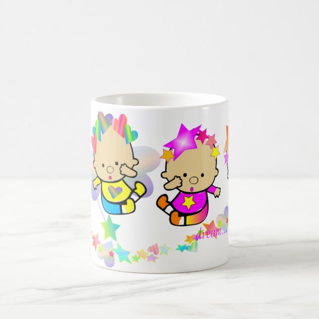 Taza De Café Deseo de AngelBabies (Centro)