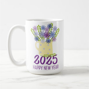 Taza De Café Deseos de Año Nuevo 2025