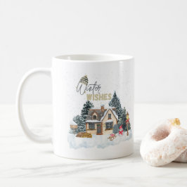 Taza De Café Deseos de Invierno