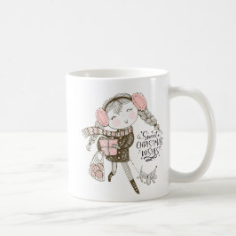 Taza De Café Deseos de los Navidades dulces
