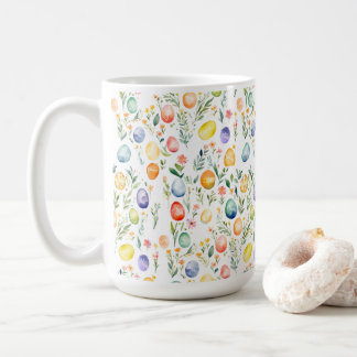 Taza De Café Deseos de Pascua Tablecloth