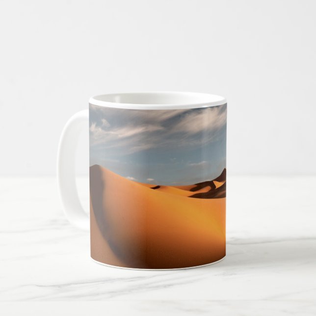 Taza De Café Deserts | Erg Chebbi Dunes Morocco (Anverso izquierdo)