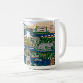Taza De Café Desfiladero del río Columbia