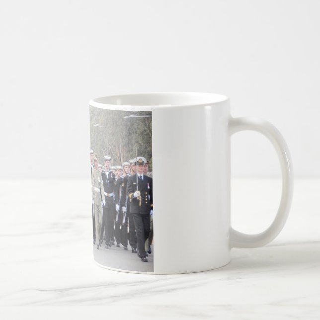 Taza De Café Desfile de ANZAC (Derecha)