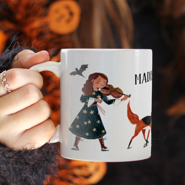 Taza De Café Desfile de disfraces para niños de Halloween (Subido por el creador)