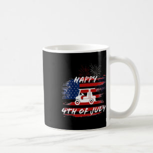 Taza De Café Desfile De Jueves, Carro De Golf Americano