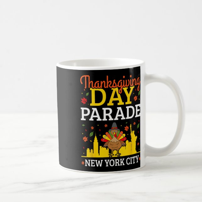 Taza De Café Desfile del Día de Acción de Gracias Nueva York (Derecha)