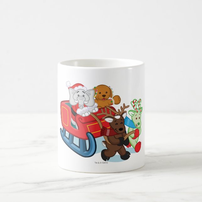 Taza De Café Desfile del navidad de Webkinz (Centro)