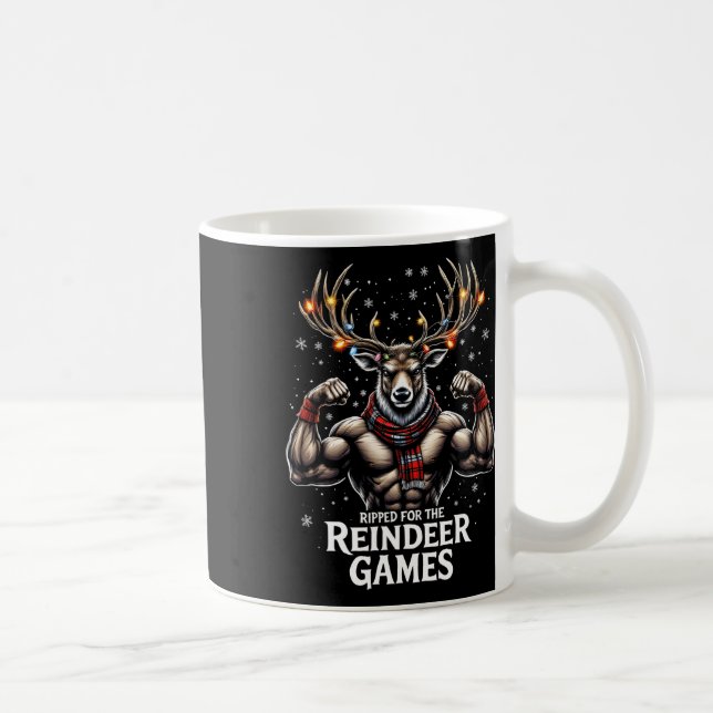 Taza De Café Desgarrado Para Los Juegos Divertidos Navidades Gy (Derecha)