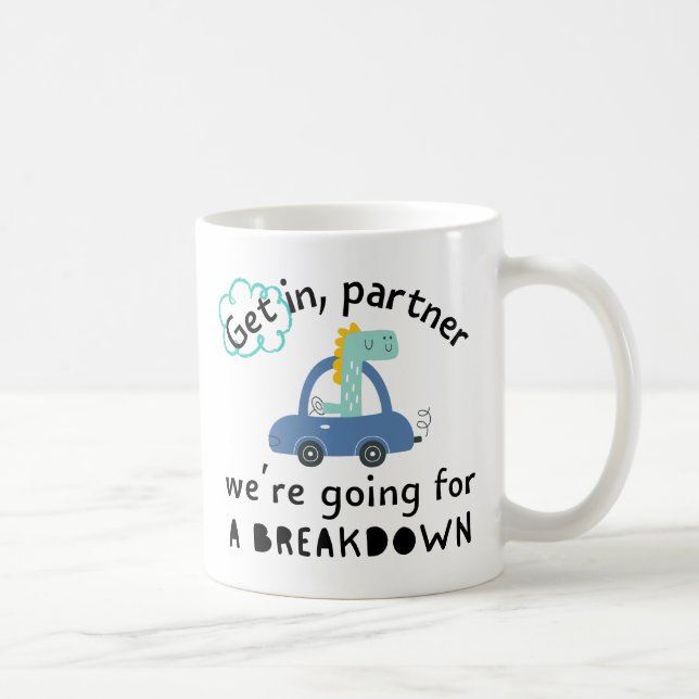 Taza De Café Desglose de Burnout (Derecha)