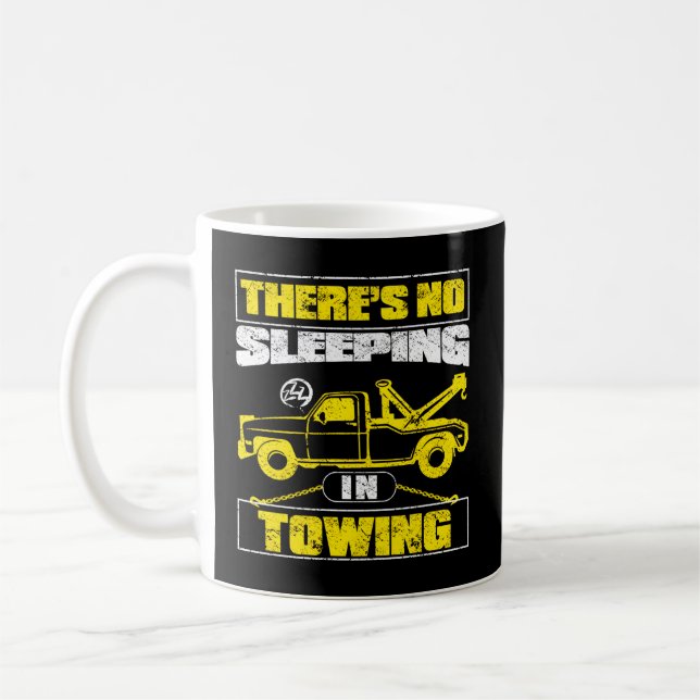 Taza De Café Desglose de los restos del vehículo tractor de rem (Izquierda)