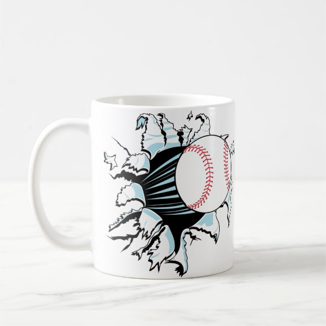 Taza De Café Desglose del Béisbol (Izquierda)