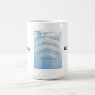 Taza De Café DESIDERÁTUMS poema y texto