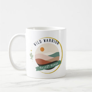 Taza De Café Desierto Nomad de Guerrero Salvaje