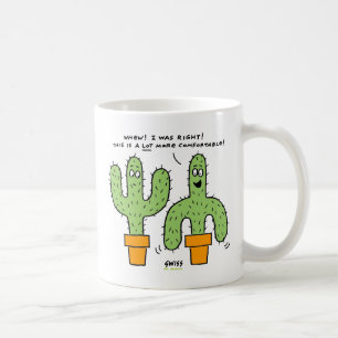 Taza De Café Desierto suroeste Cactus Personalizado Funny Mug