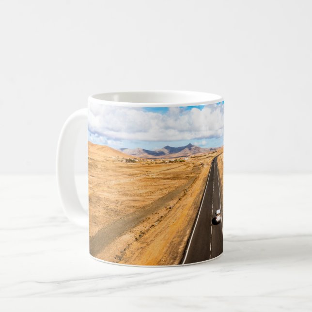 Taza De Café Desiertos | Islas Canarias, España (Anverso izquierdo)