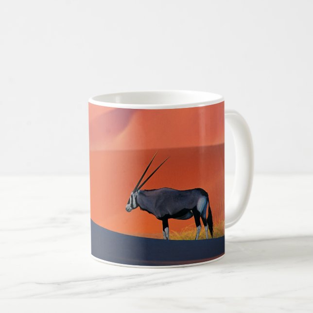 Taza De Café Desiertos | Namib Desert Oryx (Anverso derecho)