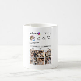 Taza De Café Design Your Own 7 Photo Collage