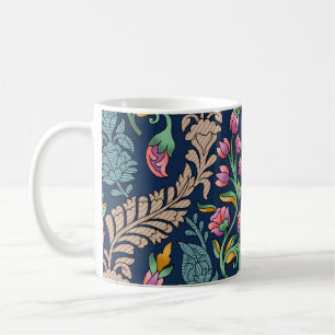 Taza De Café Designación, patrón, flora tradicional de los aman