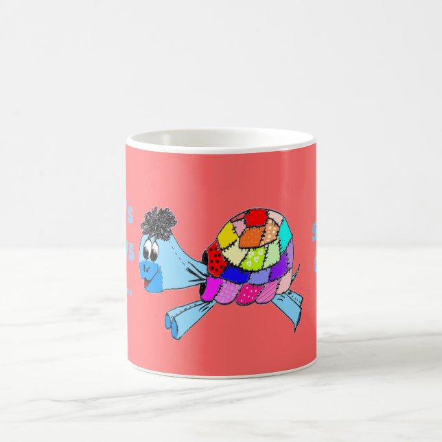 Taza De Café Desigual el té de la tortuga (Centro)