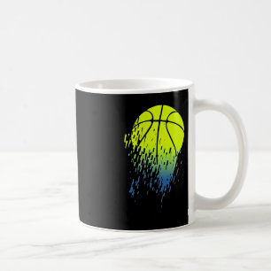 Taza De Café Desintegrando el gráfico urbano del baloncesto ver