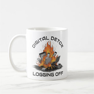 Taza De Café Desintoxicación Digital