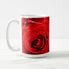 Taza De Café Desire Red Roses 15oz Classic Mug