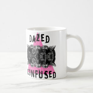 TAZA DE CAFÉ DESLUMBRADO Y CONFUNDIDO