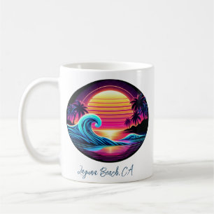 Taza De Café Deslumbramiento de la superficie del sol