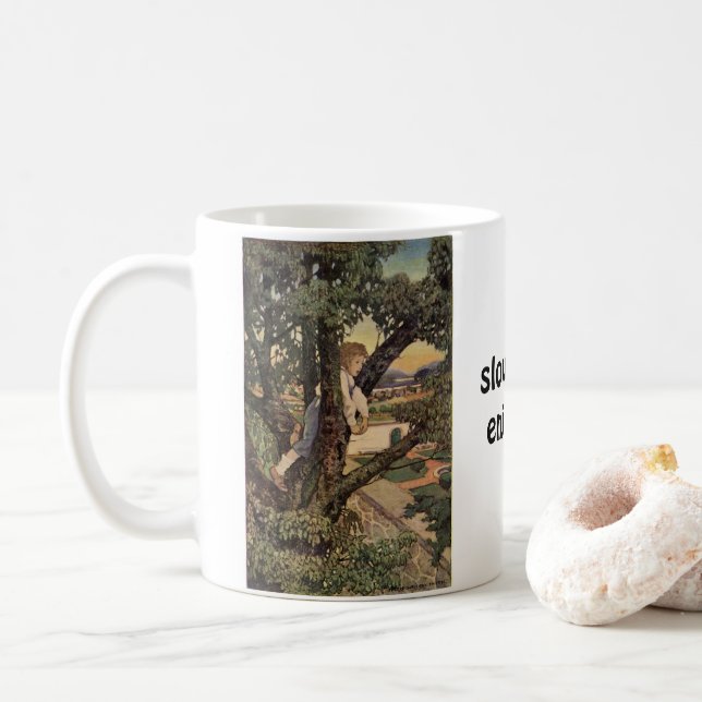 Taza De Café Despacio... Disfrutar de la vida (Con donut)