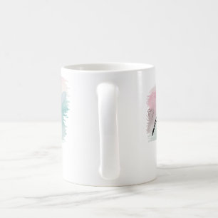 Taza De Café Despedazado De La Vieja Madera De La Piel De La Se