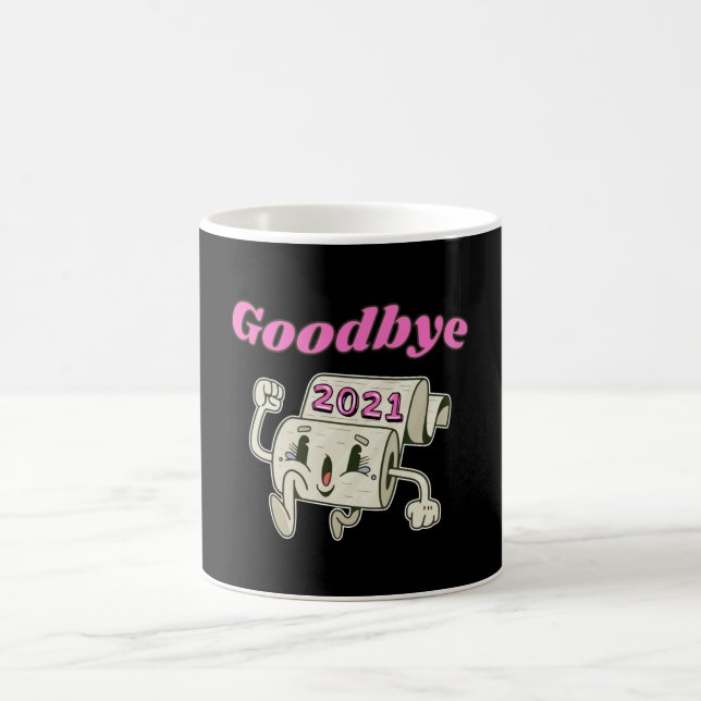 Taza De Café Despedida 2021 Rollo de papel higiénico (Centro)