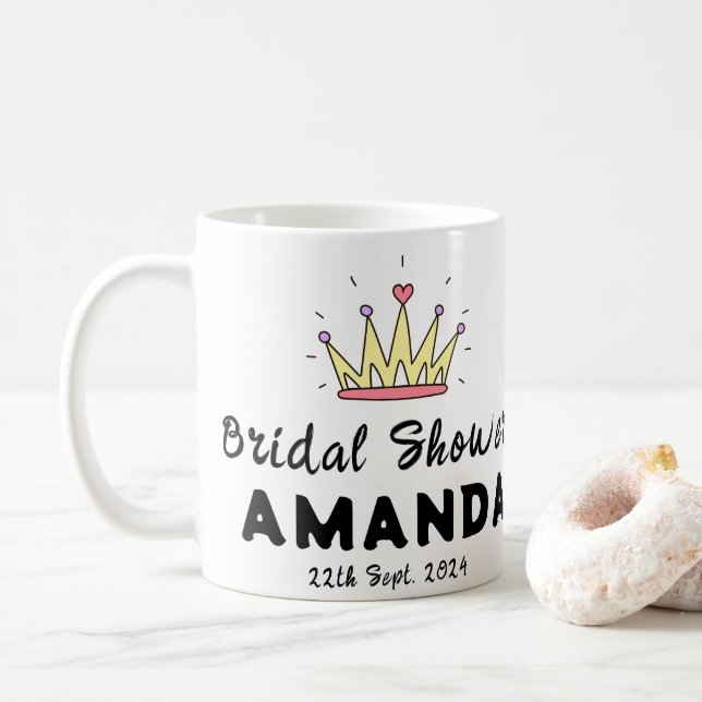 Taza De Café Despedida de soltera (Con donut)