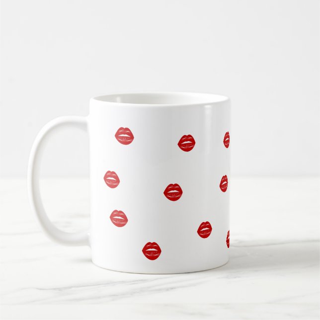 Taza De Café Despedida de Soltera de Labios (Izquierda)