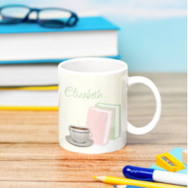 Taza De Café Despedida de soltera de té y libros