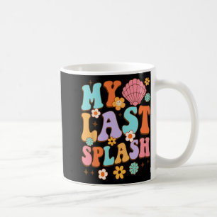 Taza De Café Despedida de soltera en la playa Mi último chapuzó
